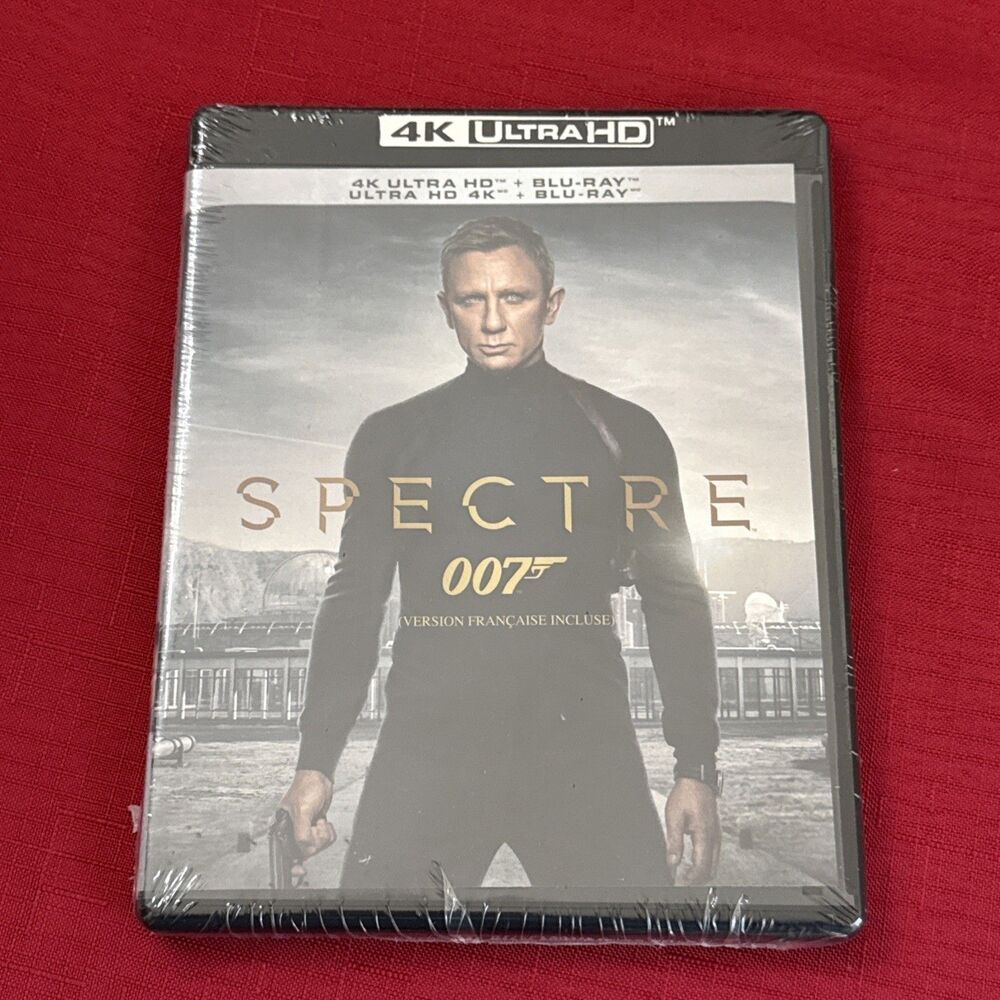 Spectre (2015) 4K Ultra HD + Blu-ray NEW SEALED James Bond 007 Canadian Edition
